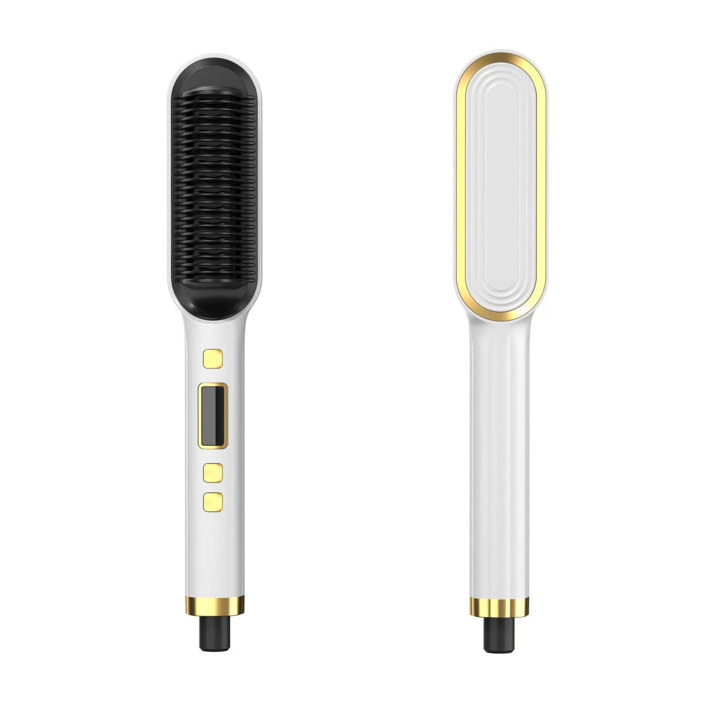 NEW Hair Straightener Men Beard Comb Tourmaline Ceramic Hair Curler Brush Hair Comb Straighteners Curling Hair Iron Hair Brush